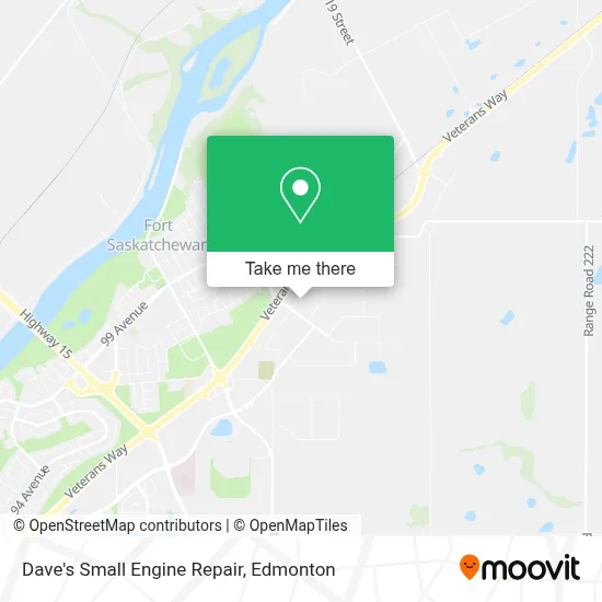 Dave's Small Engine Repair map