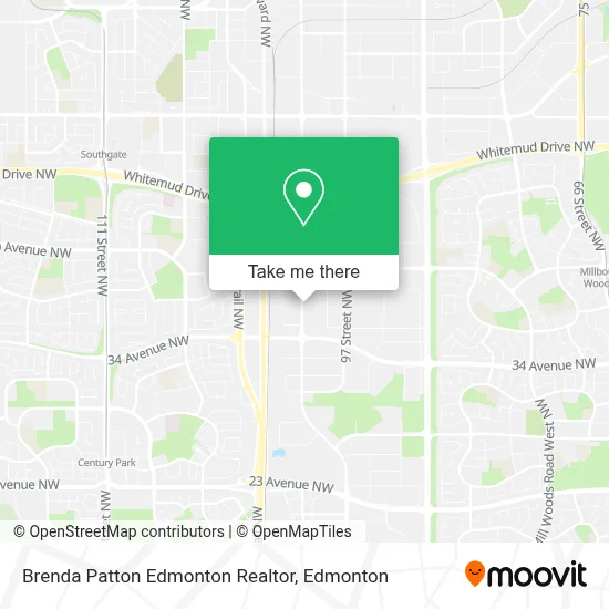 Brenda Patton Edmonton Realtor map