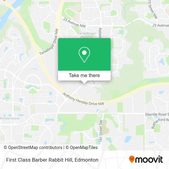 First Class Barber Rabbit Hill map