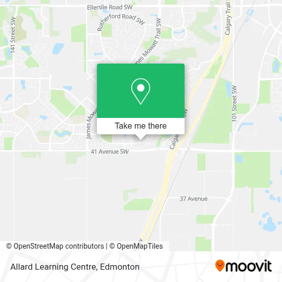 Allard Learning Centre map