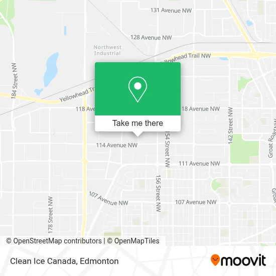 Clean Ice Canada map