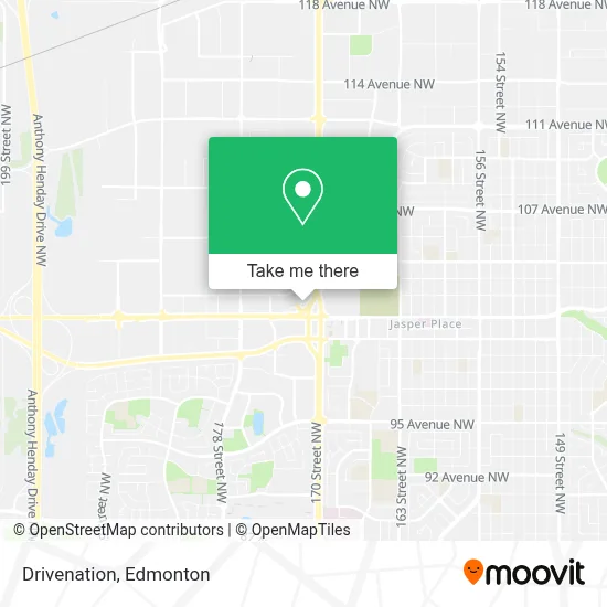 Drivenation map
