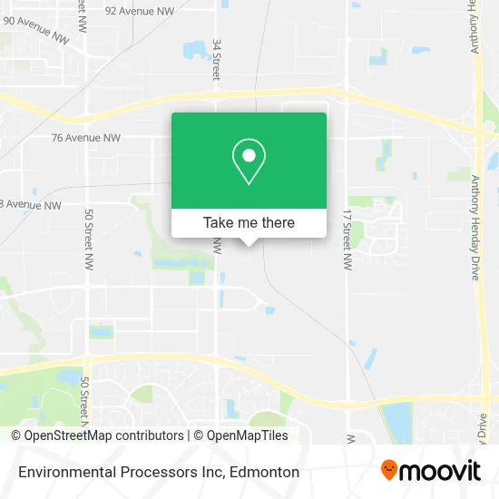 Environmental Processors Inc map