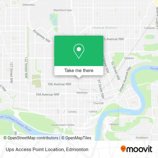 Ups Access Point Location plan