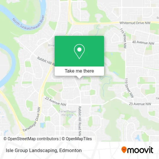 Isle Group Landscaping map