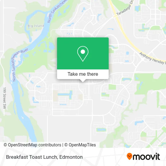 Breakfast Toast Lunch map