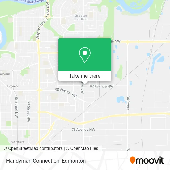 Handyman Connection map
