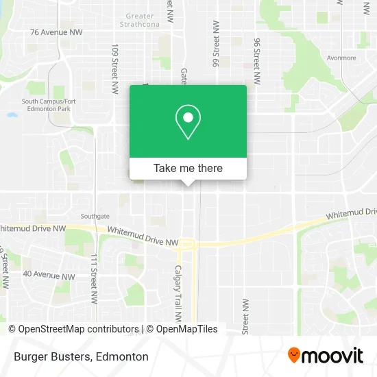 Burger Busters map