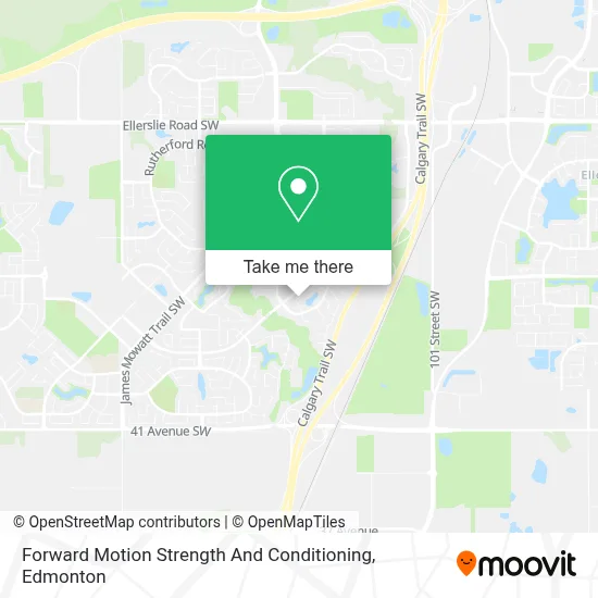 Forward Motion Strength And Conditioning map