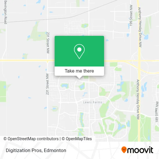 Digitization Pros map