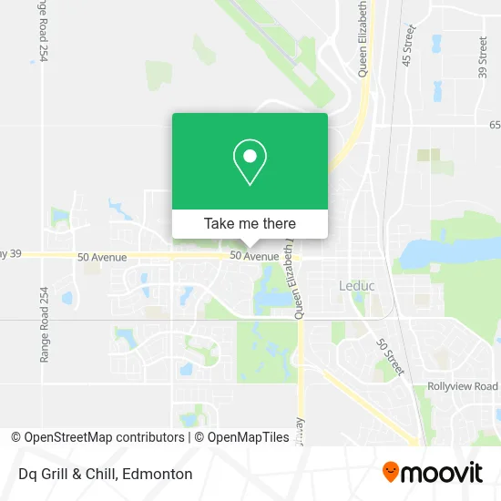 Dq Grill & Chill map