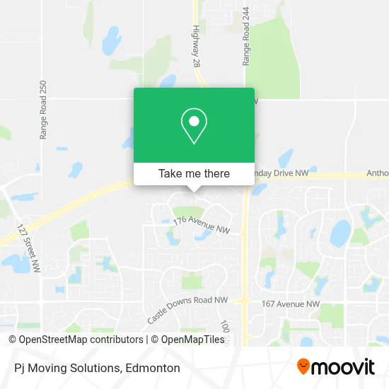 Pj Moving Solutions map