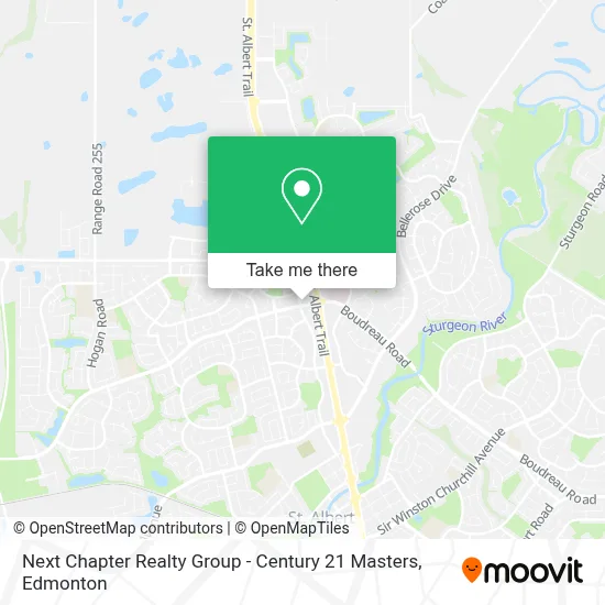 Next Chapter Realty Group - Century 21 Masters map