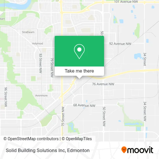 Solid Building Solutions Inc map