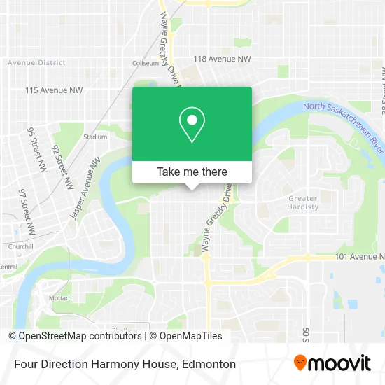 Four Direction Harmony House map