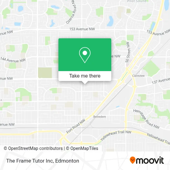 The Frame Tutor Inc map