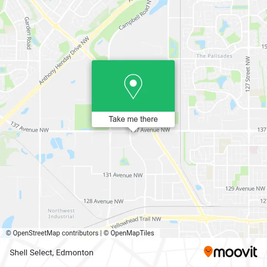 Shell Select map