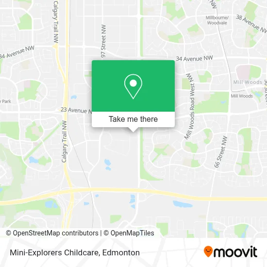 Mini-Explorers Childcare map