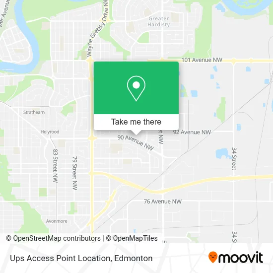 Ups Access Point Location plan