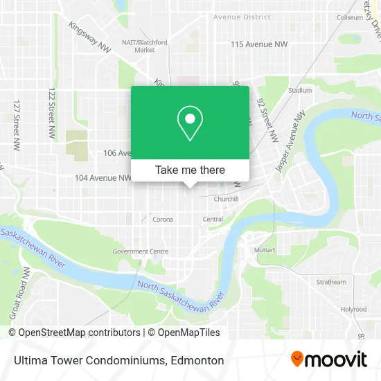 Ultima  Tower Condominiums map