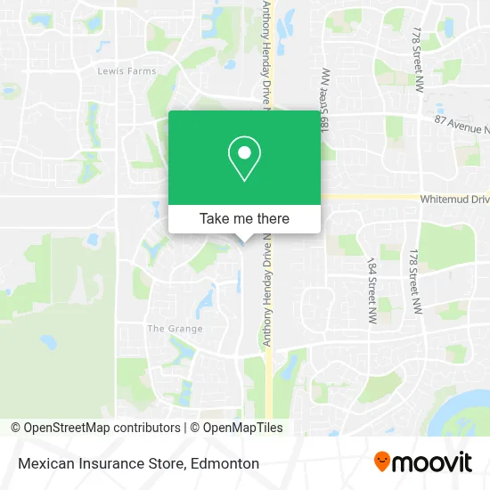 Mexican Insurance Store map