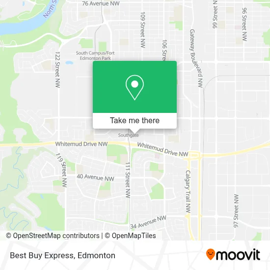 Best Buy Express map