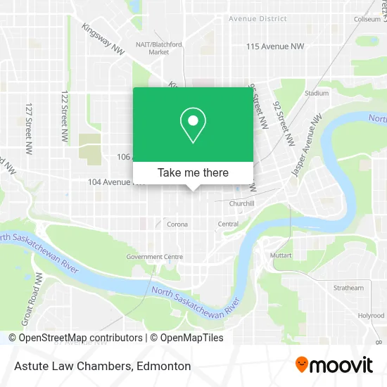 Astute Law Chambers map