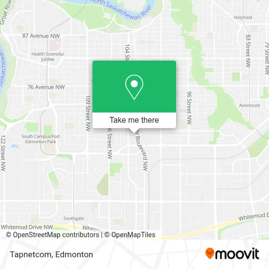 Tapnetcom map