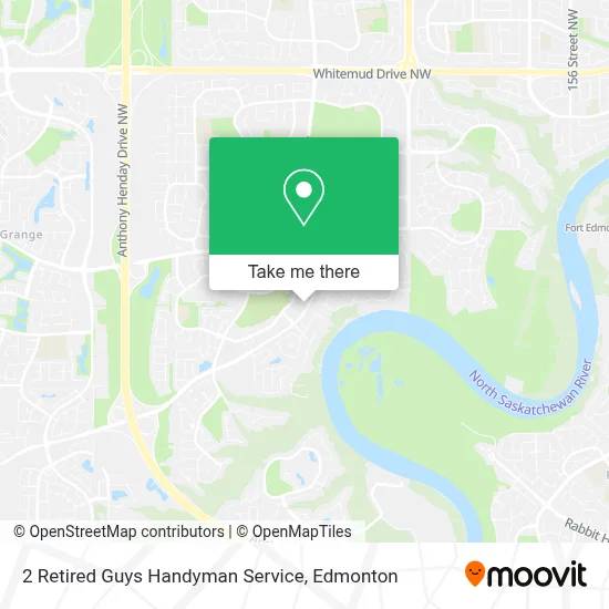 2 Retired Guys Handyman Service map