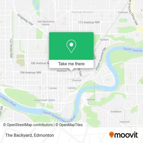 The Backyard map