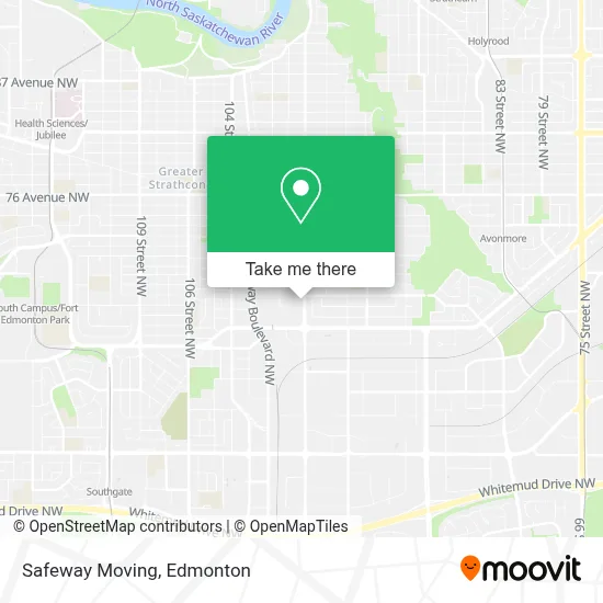 Safeway Moving map