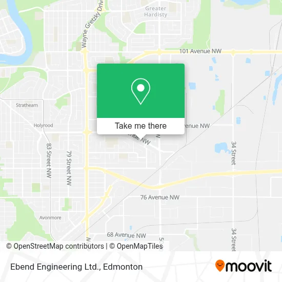 Ebend Engineering Ltd. map