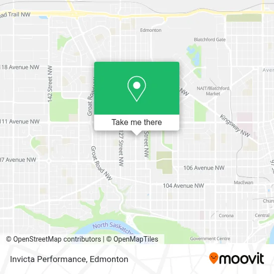 Invicta Performance map