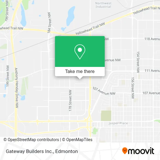 Gateway Builders Inc. map