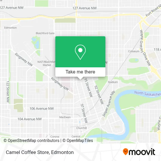 Camel Coffee Store map