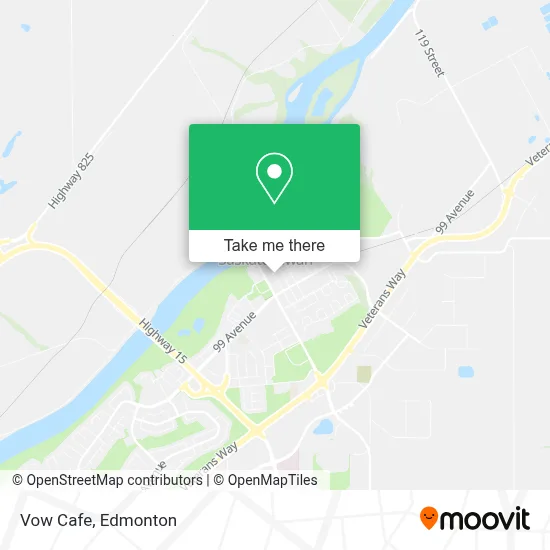Vow Cafe map