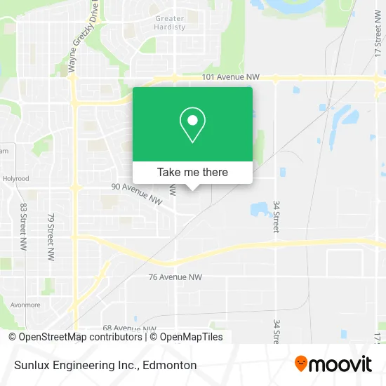 Sunlux Engineering Inc. map