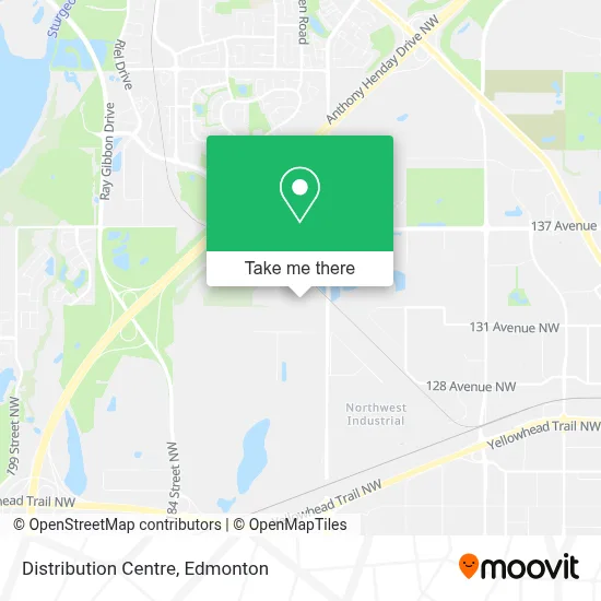 Distribution Centre map
