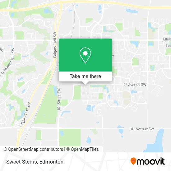 Sweet Stems map