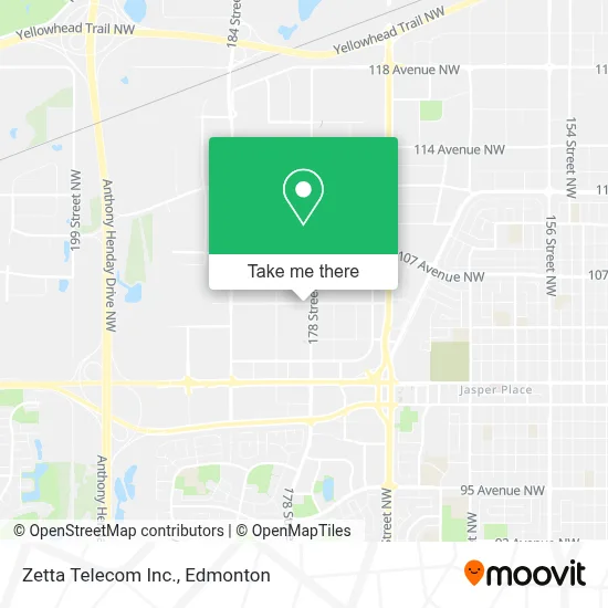 Zetta Telecom Inc. map
