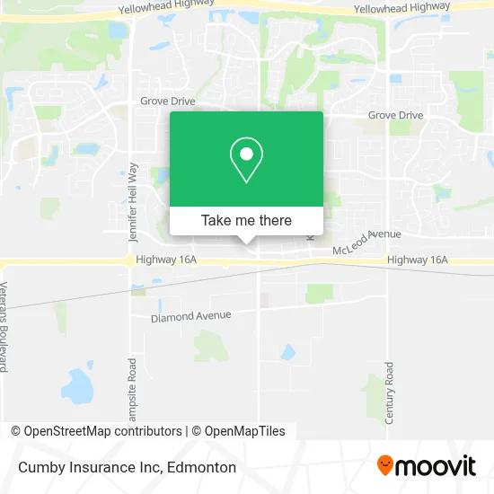 Cumby Insurance Inc map
