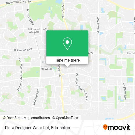 Flora Designer Wear Ltd map