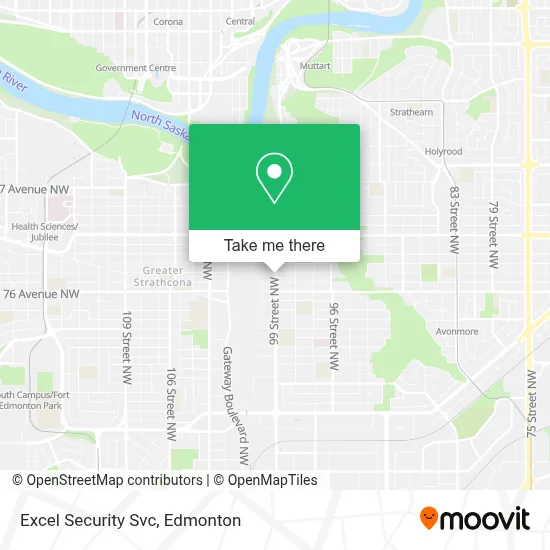 Excel Security Svc map