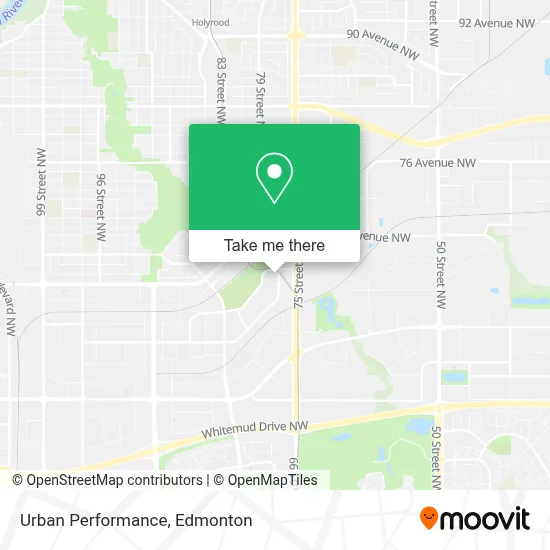 Urban Performance map