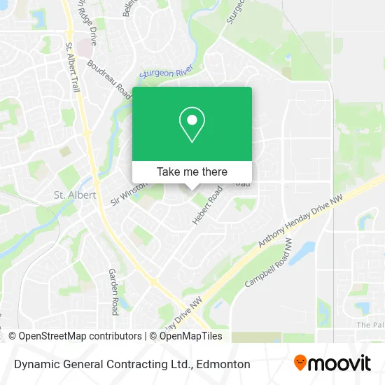 Dynamic General Contracting Ltd. map