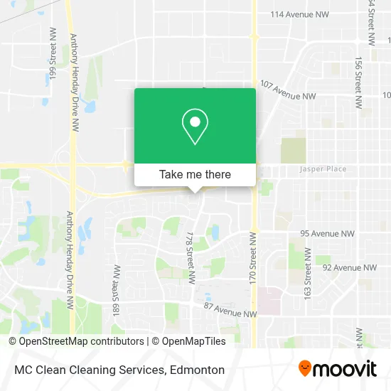MC Clean Cleaning Services map