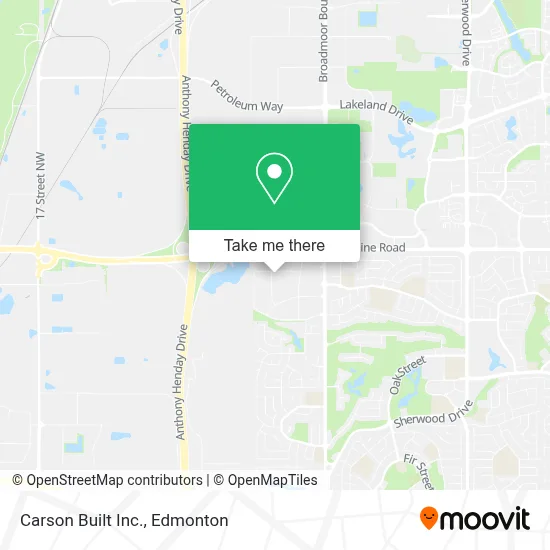 Carson Built Inc. map