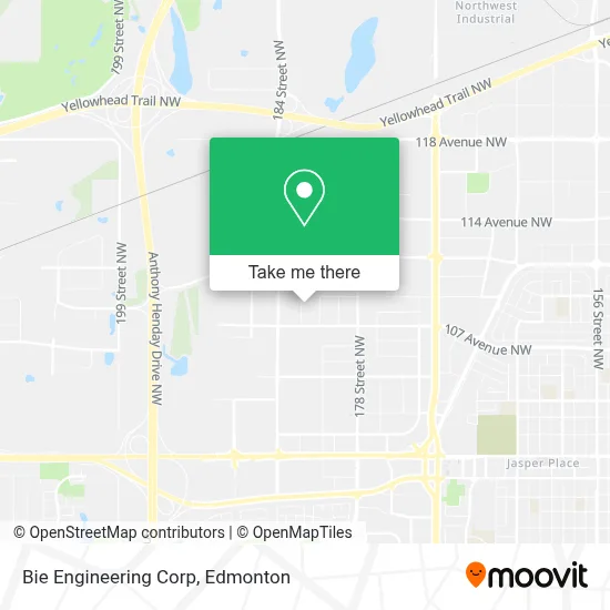 Bie Engineering Corp map