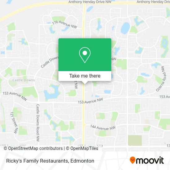 Ricky's Family Restaurants plan