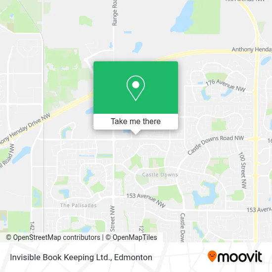 Invisible Book Keeping Ltd. map